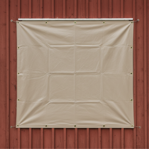 1' X 1' Heavy Duty PVC Coated Vinyl Tarp - Square