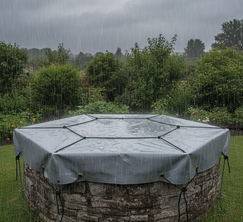 Heavy Duty PVC Coated Vinyal -OctagoneTarp - Image 2