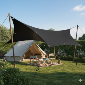 Heavy Duty PVC Coated Vinyal -Triangle Tarp3